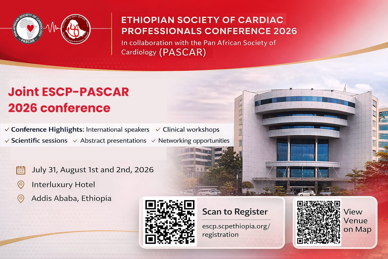 Ethiopian society of acrdiac professionals conference 2026